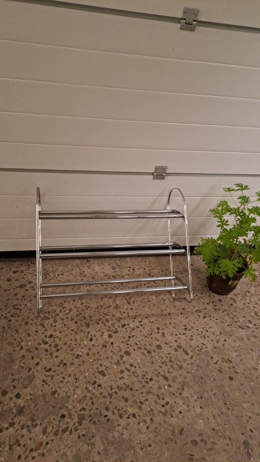 porte chaussures inox neuf, Ophalen