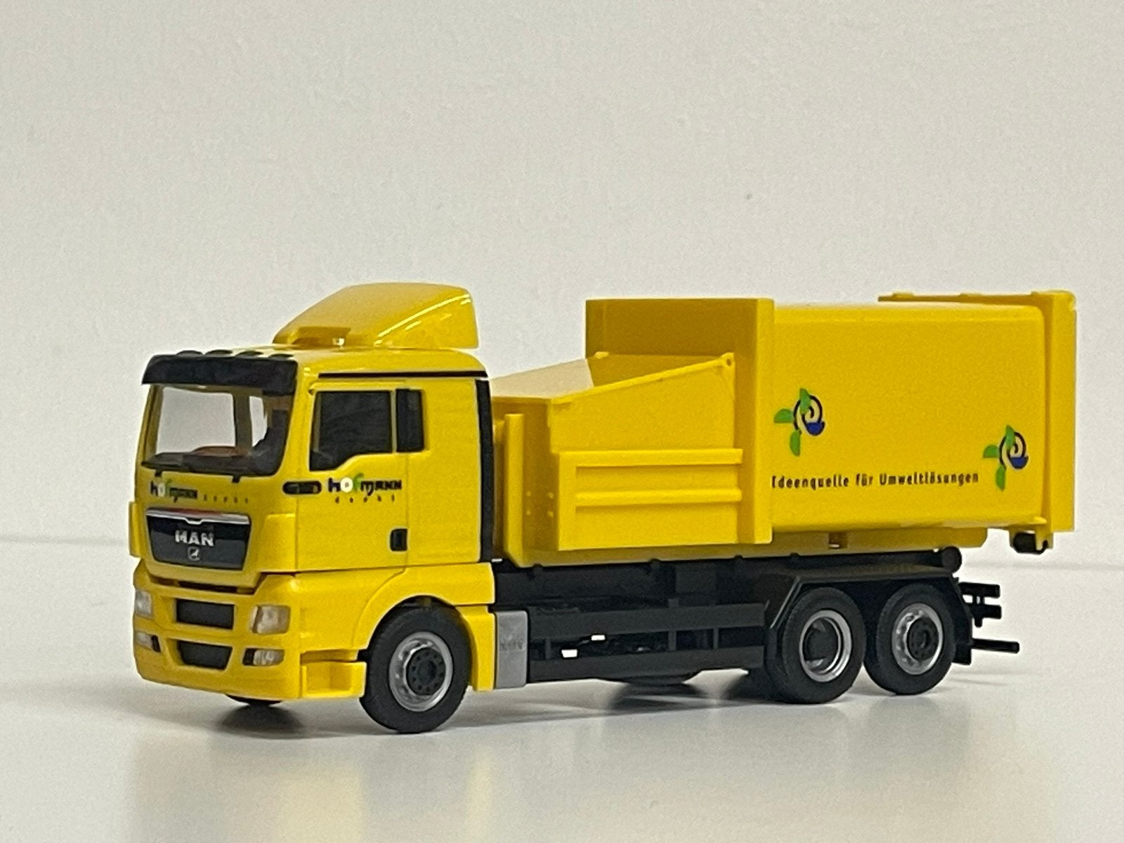 Herpa MAN TGX XL Hofmann combinatie 1:87, Ophalen of Verzenden, Zo goed als nieuw, Bus of Vrachtwagen, Herpa