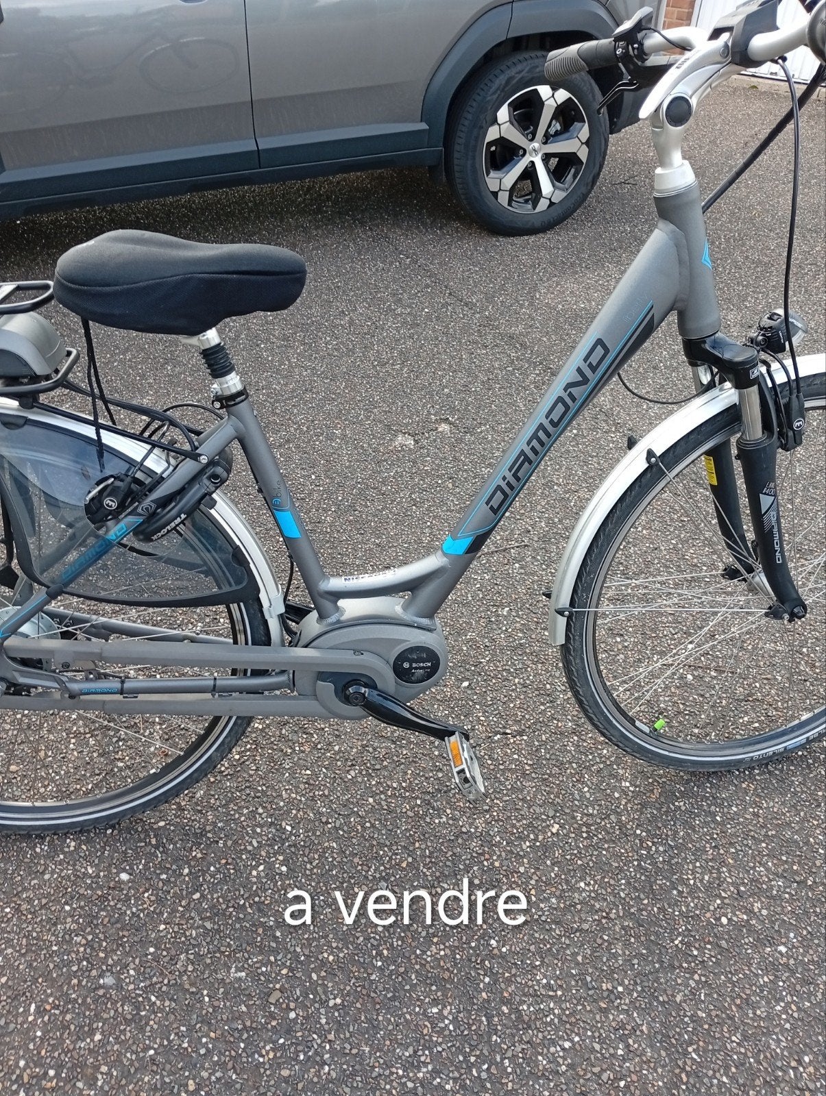 beau vélo électrique, Vélos & Vélomoteurs, Autres marques, 50 km par batterie ou plus, Comme neuf, 59 cm ou plus