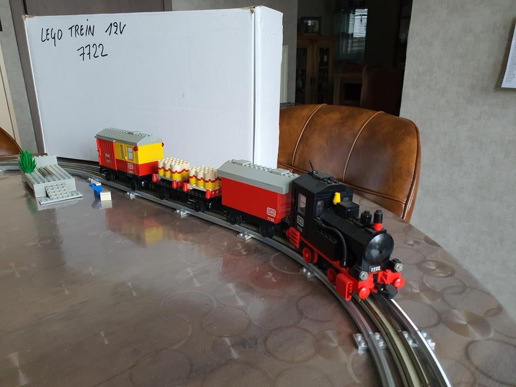 Lego treinset 7722 12v, Enlèvement