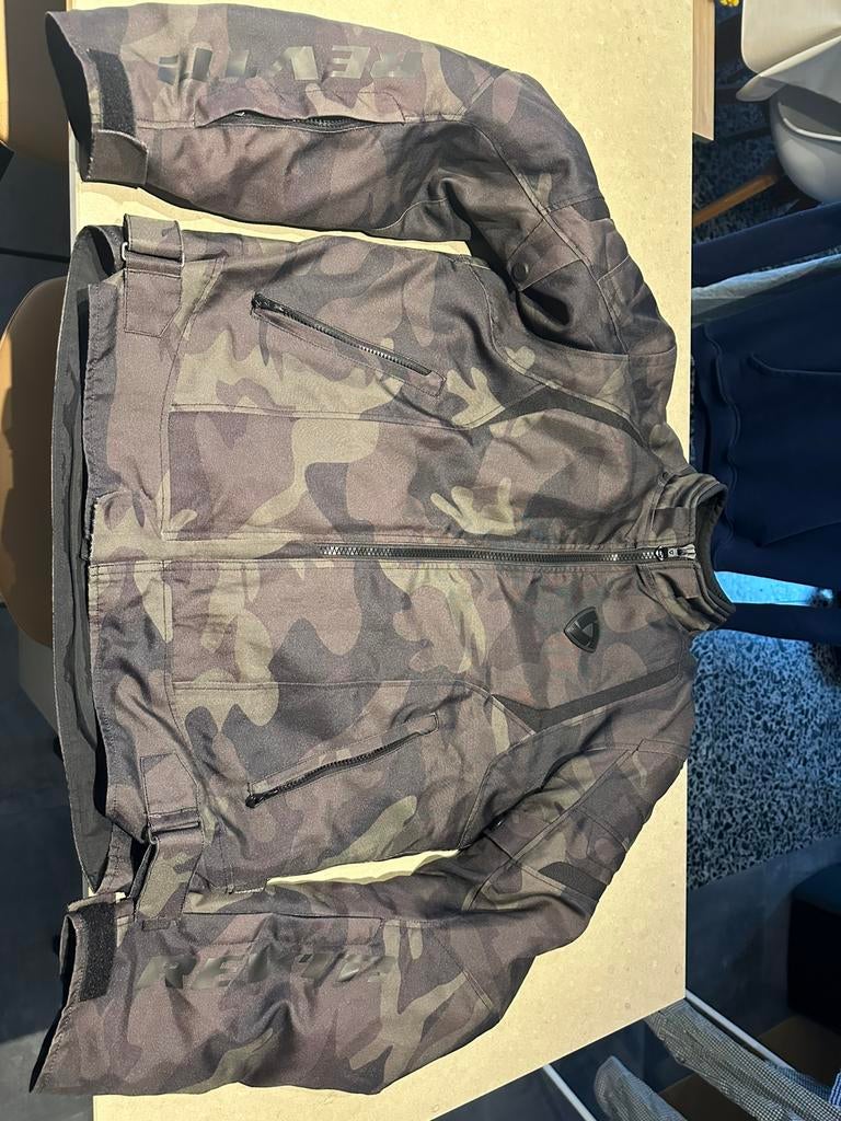 Revit Flare jacket XL incl rug protector, Enlèvement, Seconde main, Hommes, Manteau | tissu