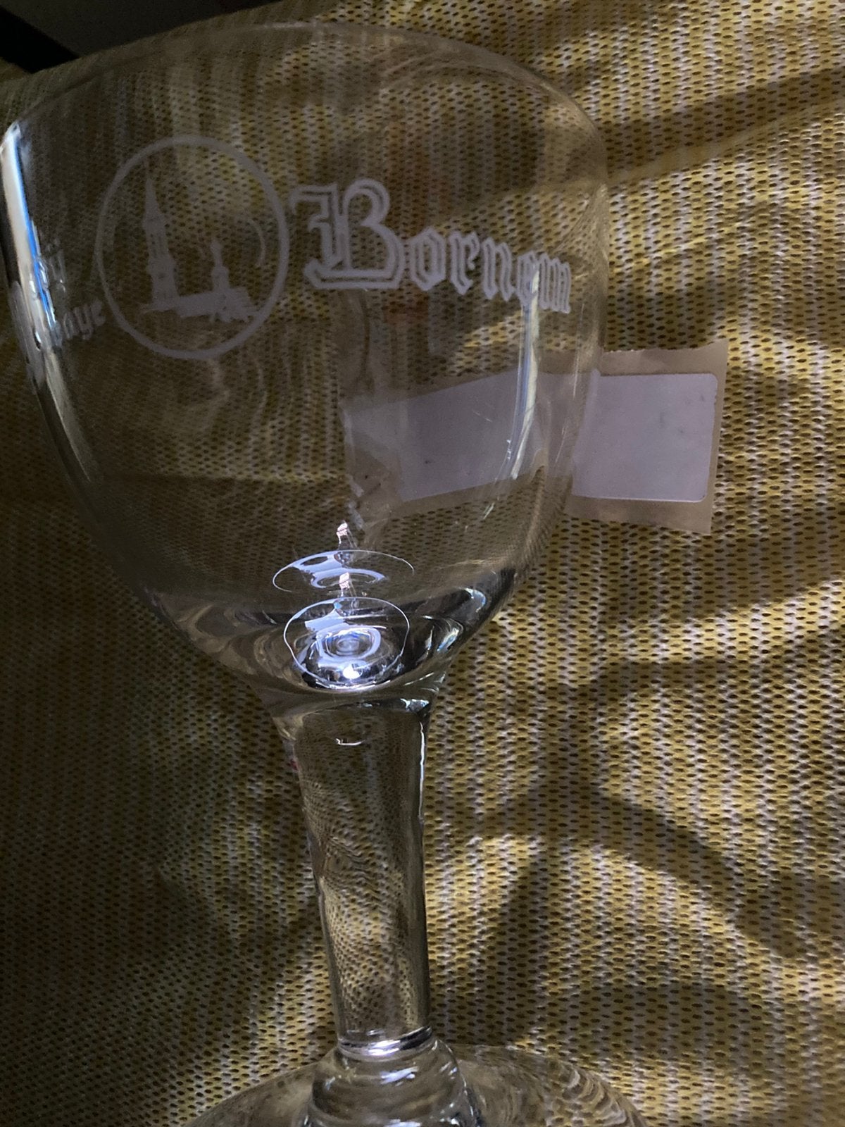 Abbaye de Bornem, verre à bière, Enlèvement, Comme neuf, Verre ou Verres