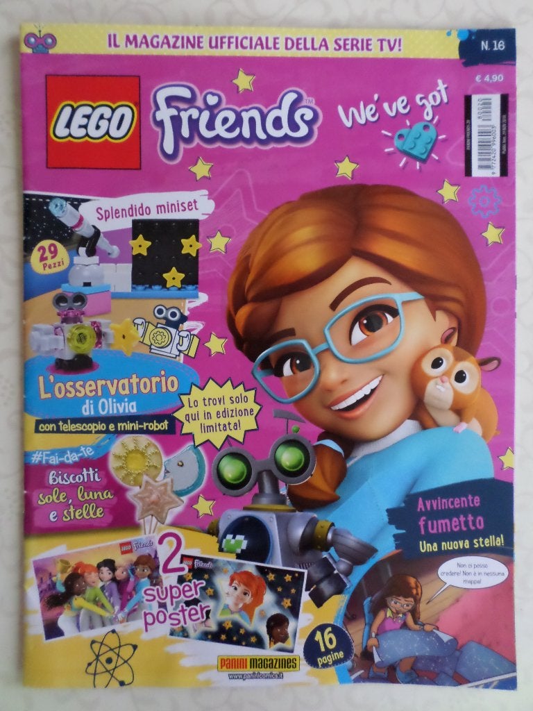 Lego Friends magazine 16 nov 28 2018 Italiaans, Lego, Nieuw, Friends, Ophalen of Verzenden