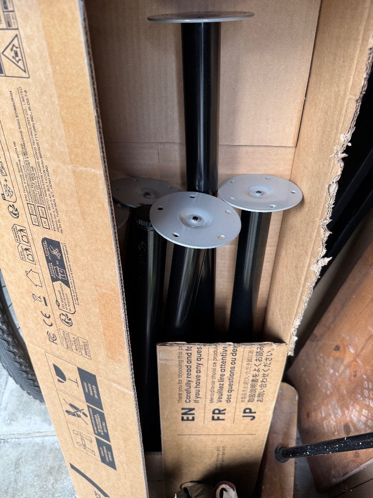 Tafelpoten, Ophalen, Tafelpoot, Minder dan 50 cm, Gebruikt