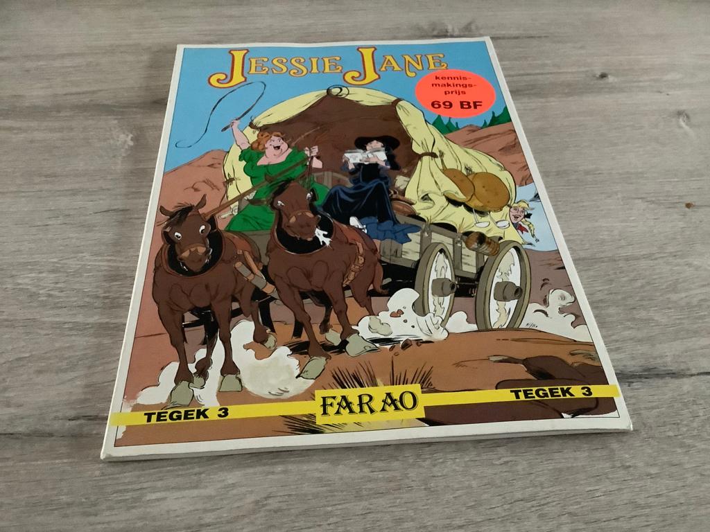 Jessie Jane strip: De sheriff met 4 sterren (1989), Boeken, Stripverhalen, Ophalen of Verzenden, Zo goed als nieuw, Farao