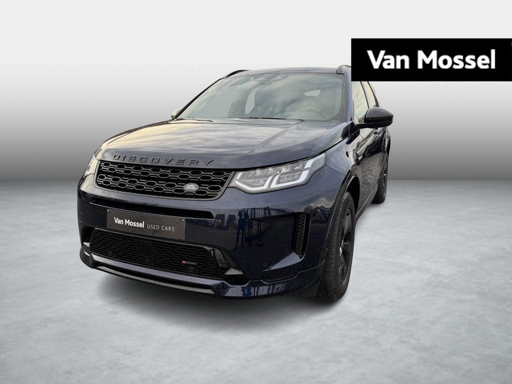 Land Rover Discovery Sport + LEDER + TREKHAAK + PANO DAK +, Auto's, Gebruikt, Euro 6, 4 cilinders, Blauw
