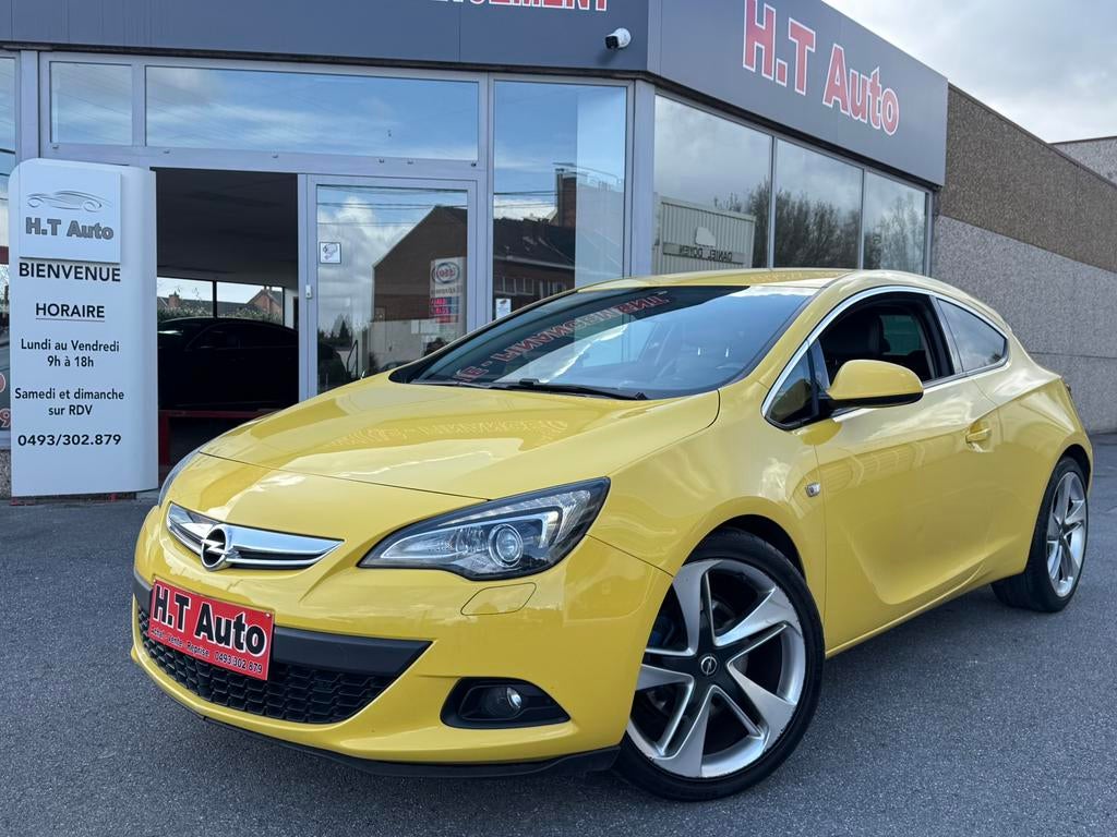 Opel astra GTC 1.4 Turbo OPC LINE etat neuf garantie euro5, Cuir, Euro 5, Achat, Entreprise