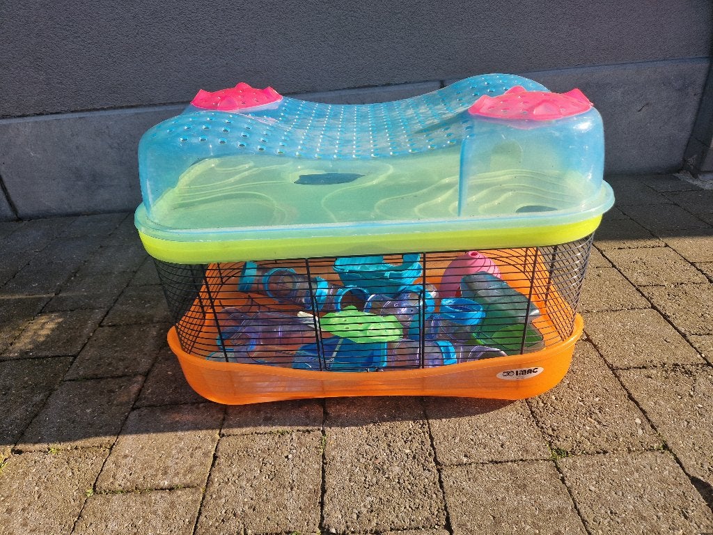 Hamsters kooi, Ophalen, Gebruikt