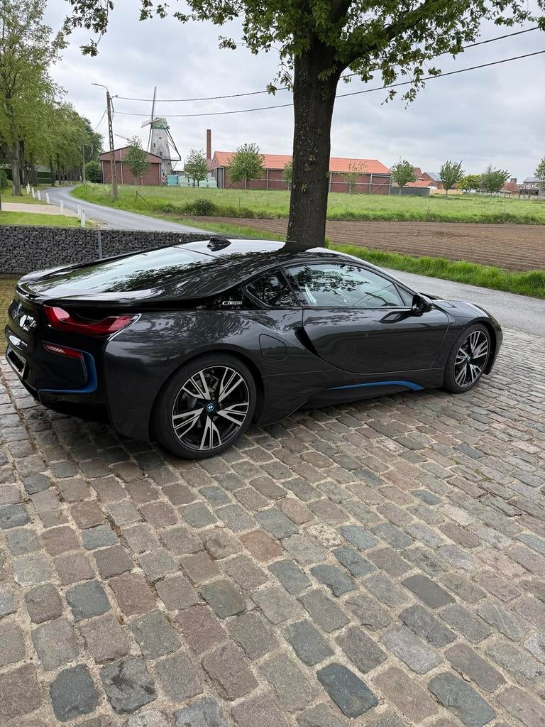 BMW I8, Auto's, BMW, Automaat, Zwart, Leder, 2 deurs