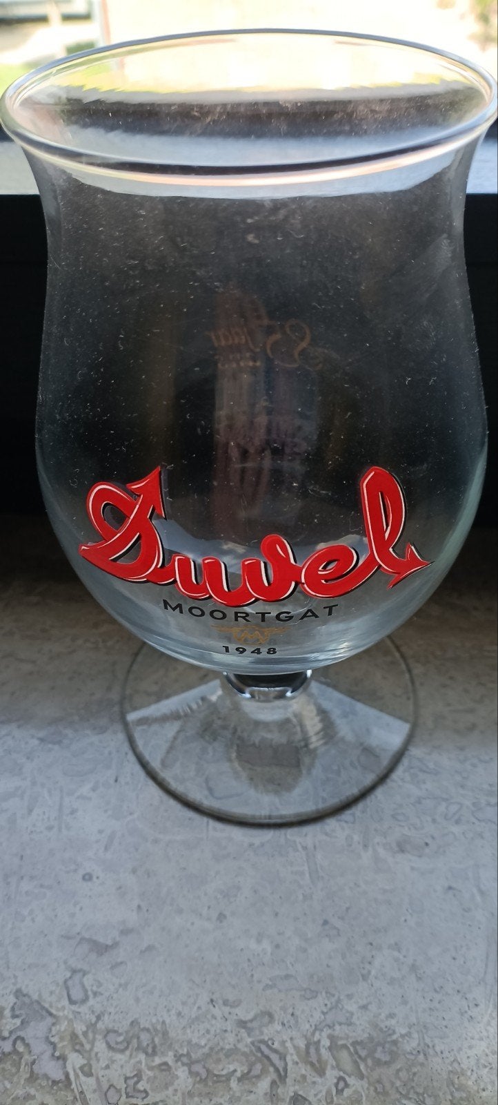 Duvelglas Moortgat 1948 SERIE 85 jaar, Verzamelen, Biermerken, Ophalen of Verzenden