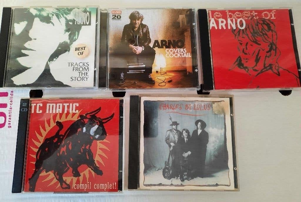 Arno/T.C.Matic - 5 cd, Cd's en Dvd's, Ophalen of Verzenden, Gebruikt, Pop, Album