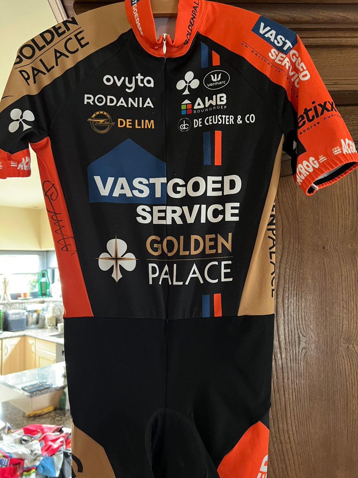Koerspak Wout Van Aert, Ophalen of Verzenden, Zo goed als nieuw