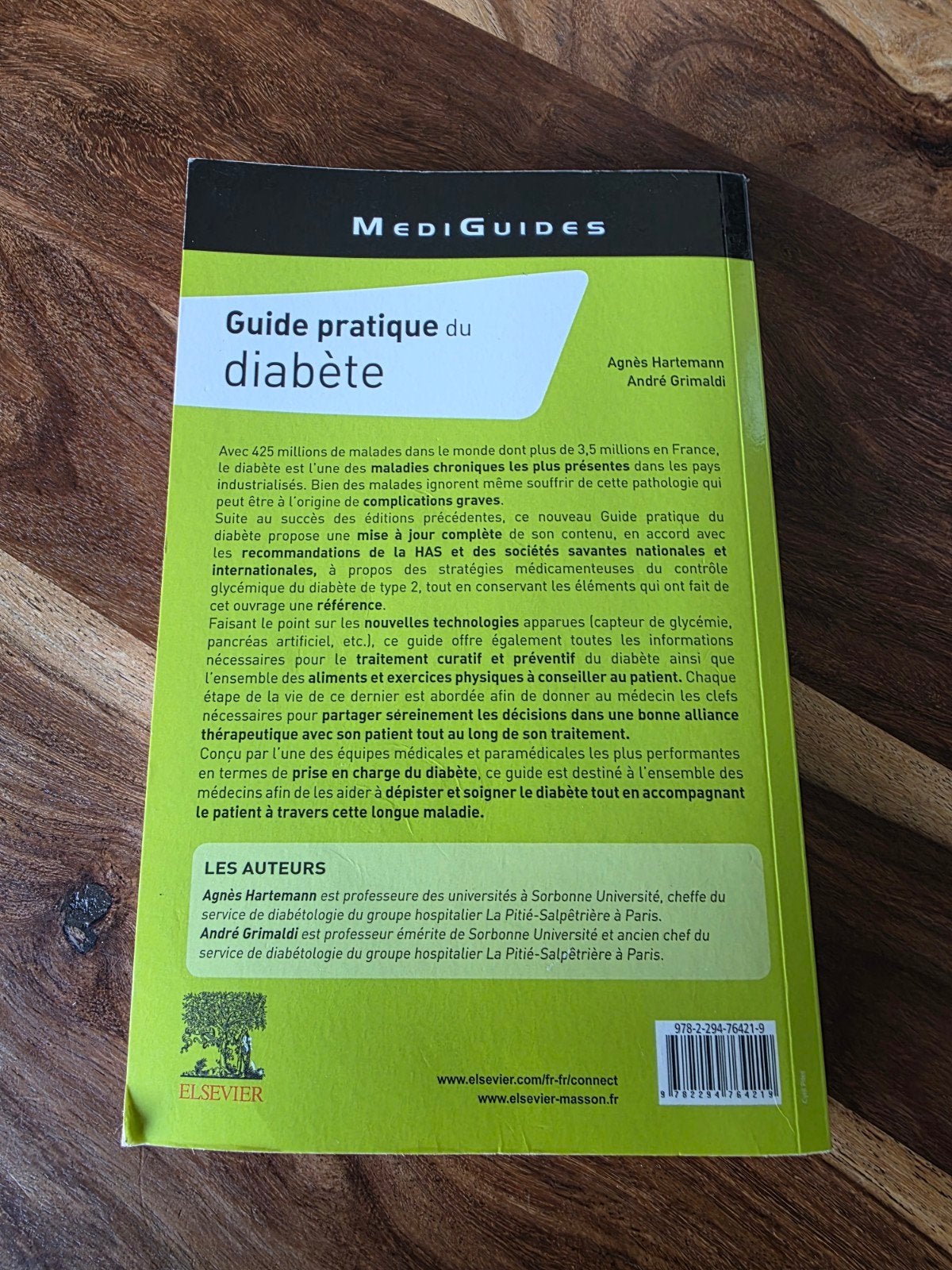 guide pratique du diabète, Enlèvement, Comme neuf, Enseignement supérieur, Masson
