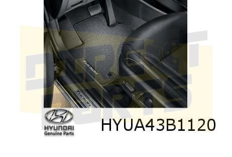 Hyundai Tucson (1/21-) Mattenset (4x) velours tekst "Tucson, Neuf, -, -, Hyundai