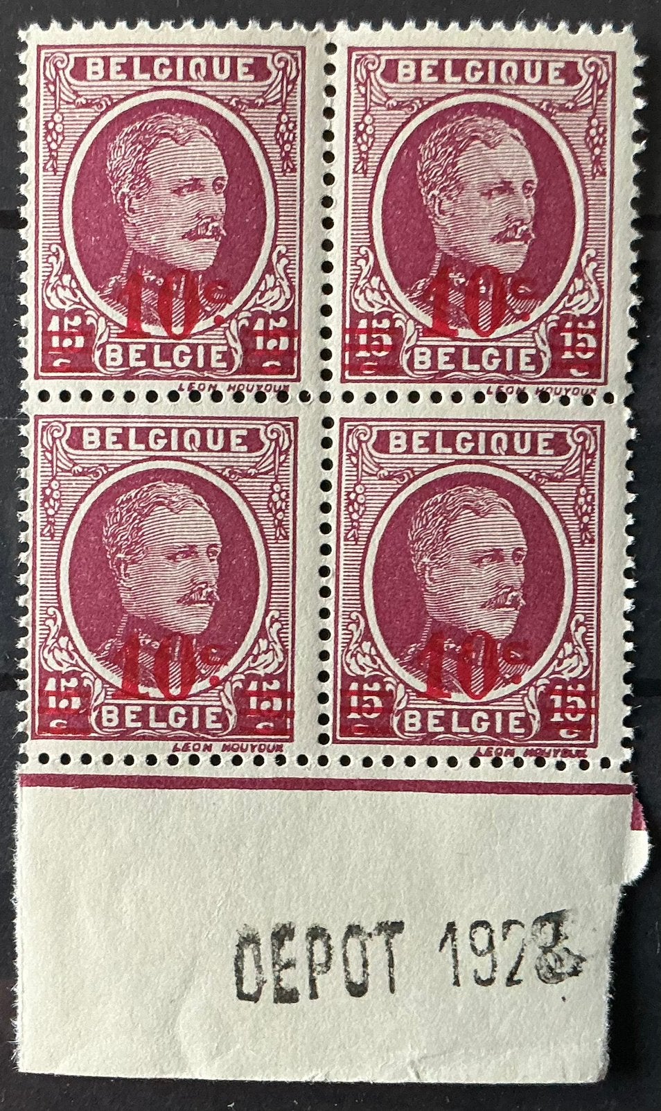 LOT 867. COB : 246. + DÉPÔT 1928.HOUYOUX. MNH., Neuf, Enlèvement ou Envoi, Non oblitéré, Gomme originale
