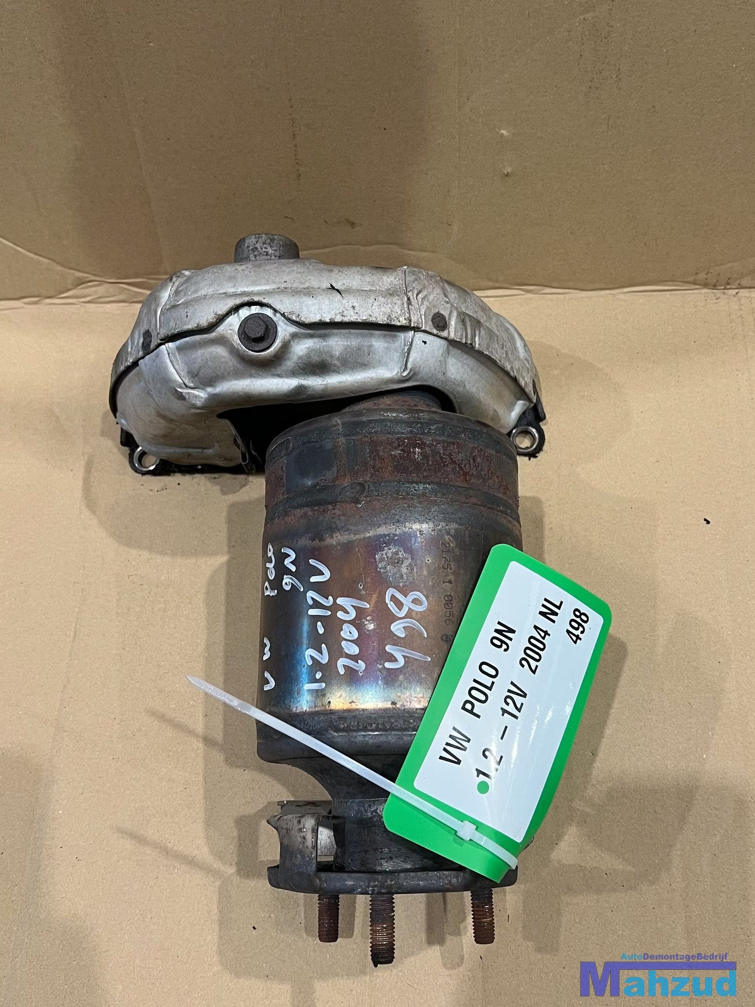 VW POLO 9N 1.2 12V AZQ roetfilter 2003-2005, Gebruikt, Volkswagen, Volkswagen AG, Vw@volkswagen.de