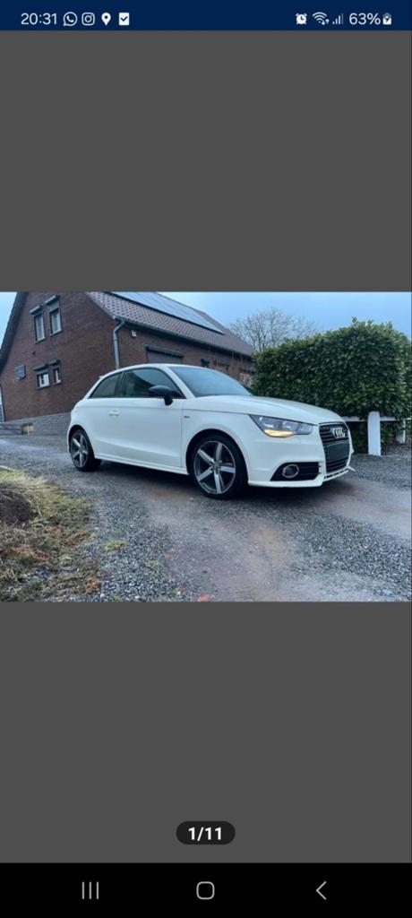 Audi A1 - 2015 Euro 6 - 1,6 tdi, Auto's, Audi, A1, 4 cilinders, 1600 cc, Leder en Stof