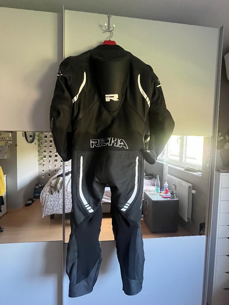 Eendelig lederen motorpak Richa, Dames, Ophalen of Verzenden, Nieuw zonder kaartje, Richa