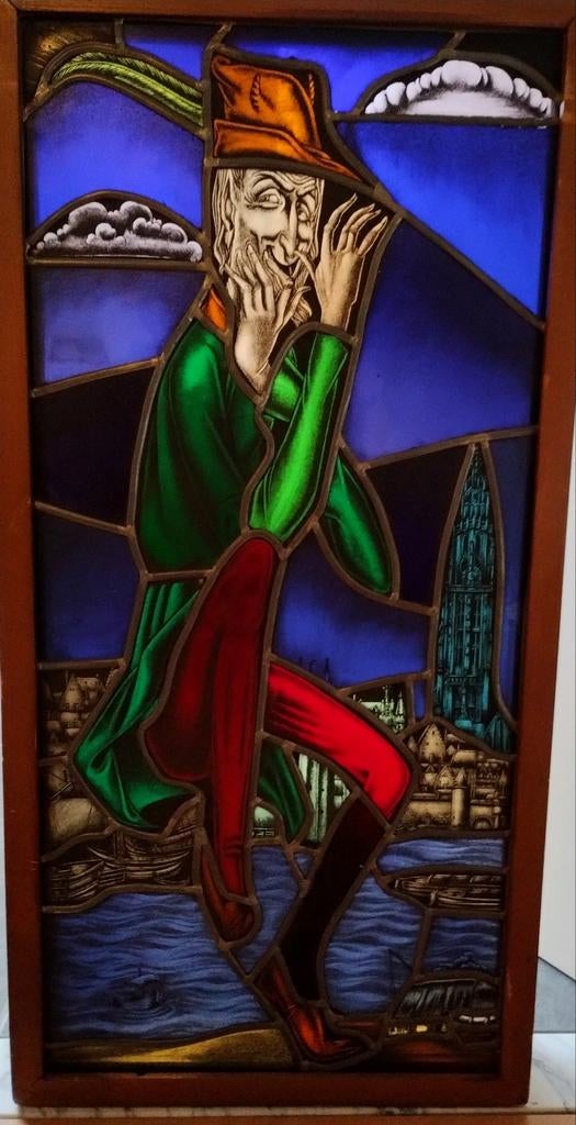 Glasraam Frans Van Immerseel - Lange Wapper, Antiek en Kunst, Ophalen