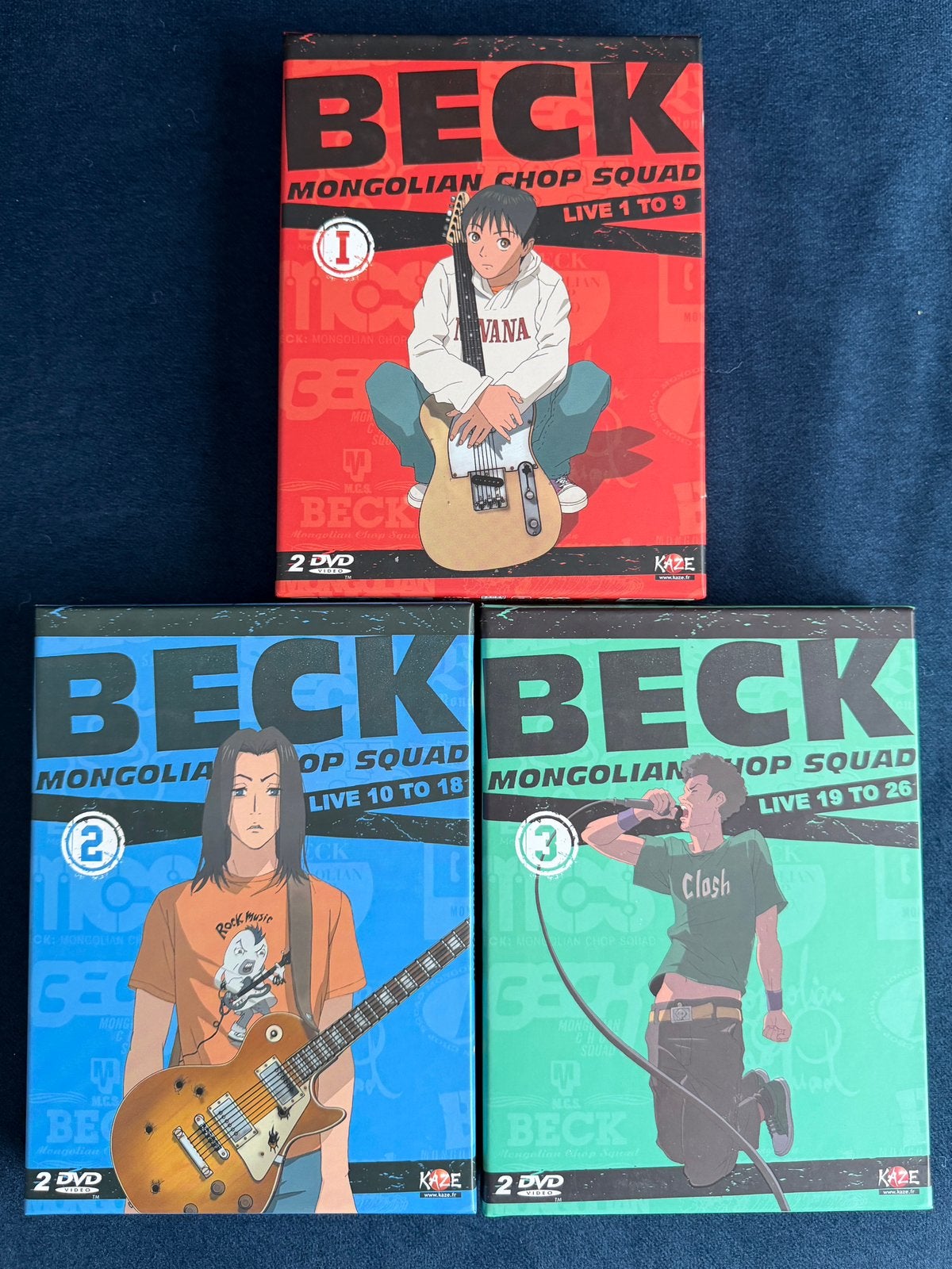 Integrale DVD Beck Mogolian Chop Squad, CD & DVD, DVD | Films d'animation & Dessins animés, Anime (japonais), Dessin animé, Français