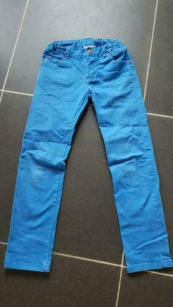 blauwe jeans broek JBC maat 128, Kinderen en Baby's, Broek, Gebruikt, JBC, Ophalen of Verzenden