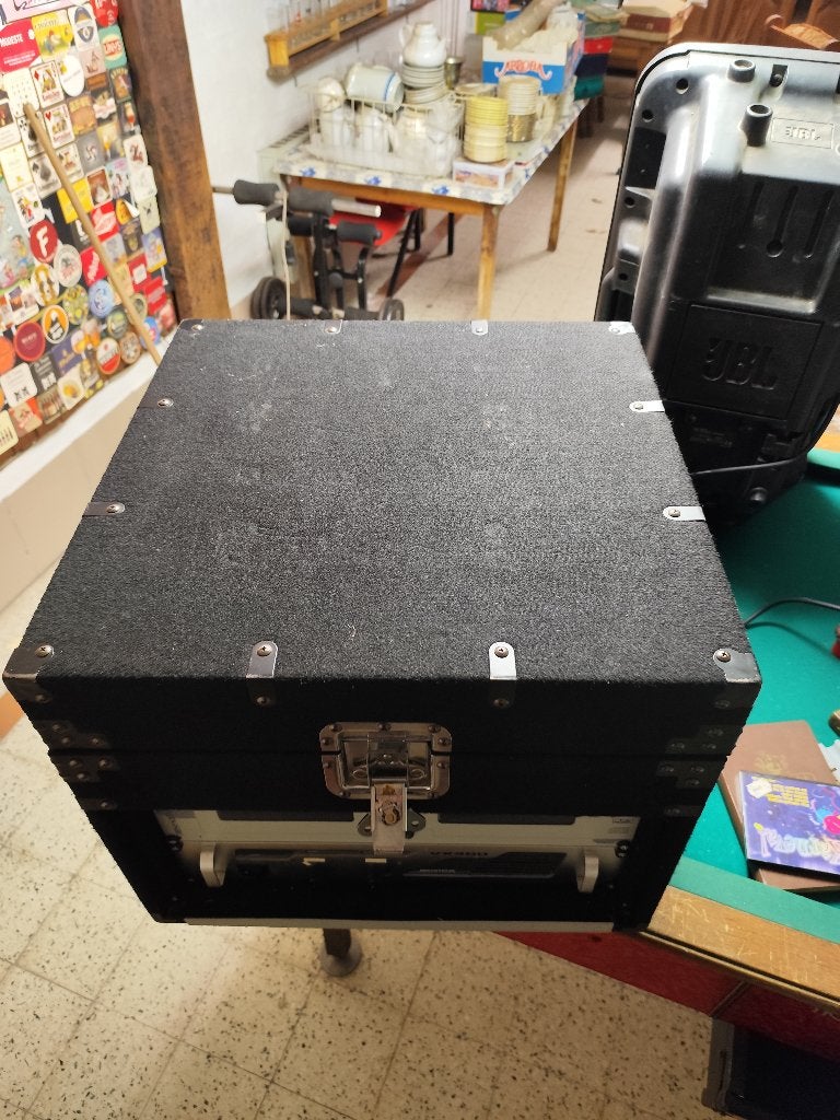 jb systems mengpaneel + cd spelers + flight case, Muziek en Instrumenten, Ophalen, Gebruikt, 5 tot 10 kanalen, Microfooningang
