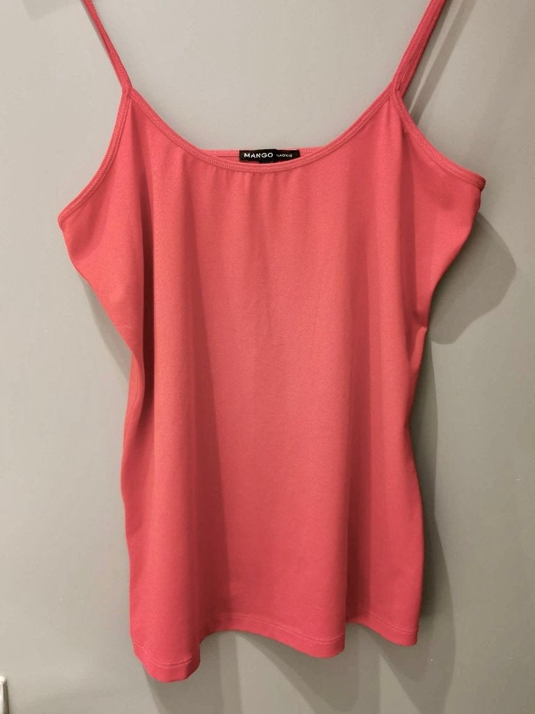 Top - MANGO - maat XL, Vêtements | Femmes, Tops, Enlèvement ou Envoi, Comme neuf, Rouge, Sans manches