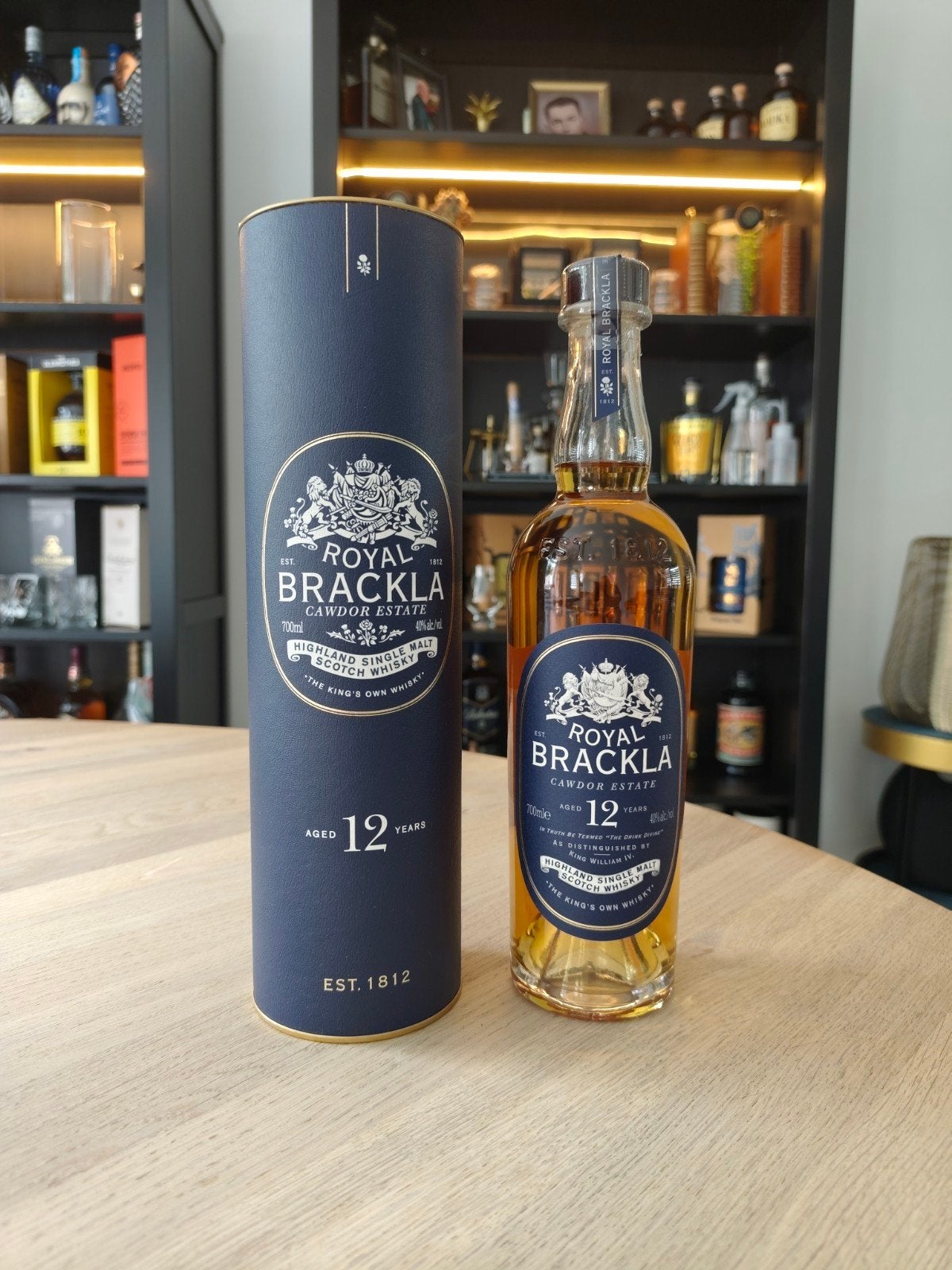 Whisky Royal brackla 12 ans single malt, Collections, Enlèvement