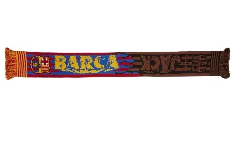 Cactus Jack (Travis Scott) x FC Barcelona Jack Football Club, Kleding | Heren, Nieuw, Overige maten, Sjaal, Barcelona x CJ