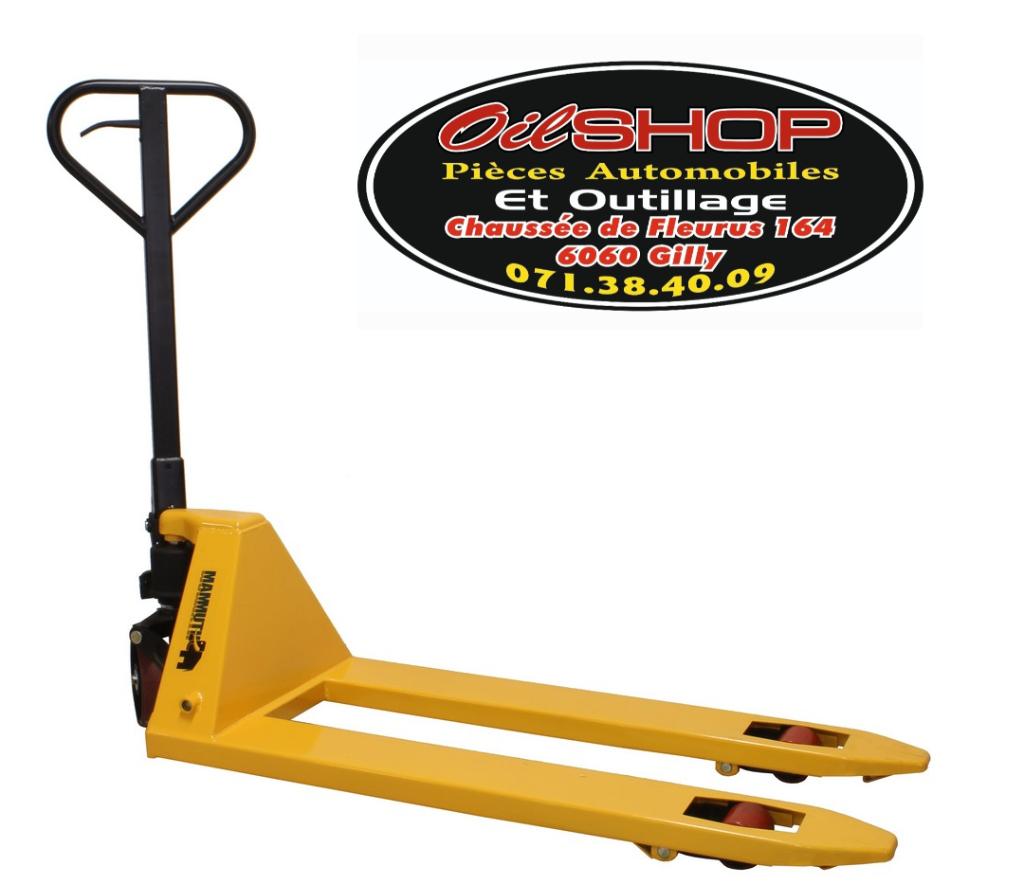 Transpalette 2000 kg, roue avant simple, 115 cm, Auto diversen, Autogereedschap, Nieuw, Ophalen