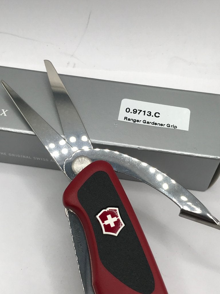RARE Victorinox Ranger 130 mm Rangergrip 71 Gardener Red/bl, Ophalen of Verzenden, Nieuw
