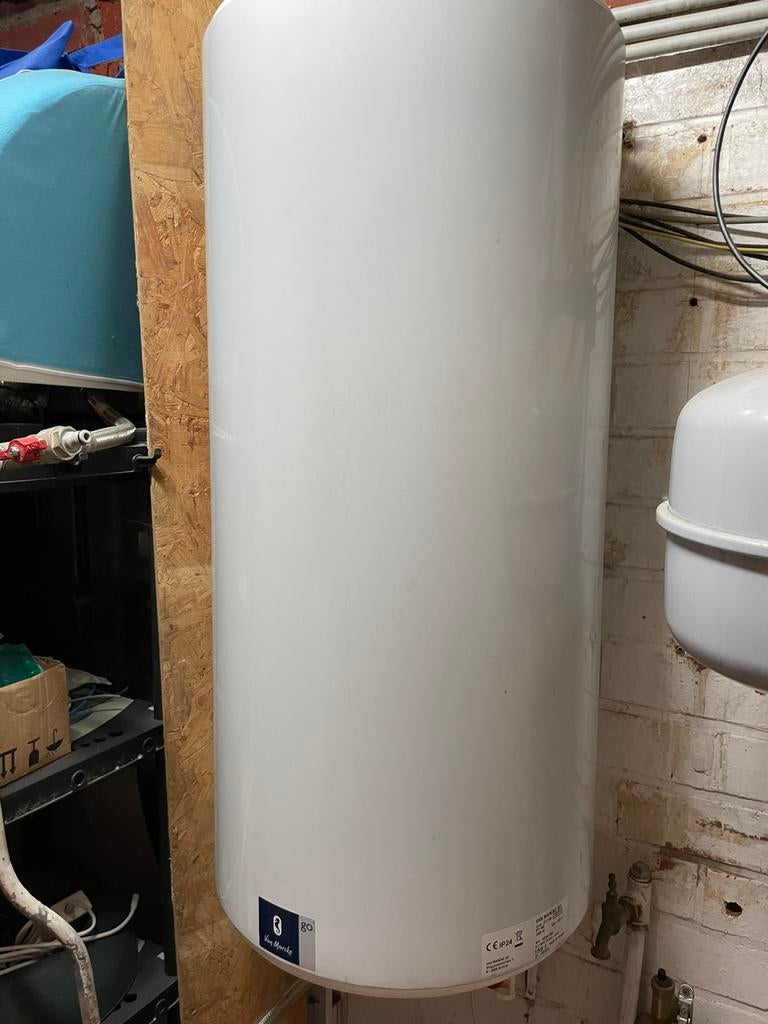 150L van marcke warwaterboiler, Doe-het-zelf en Bouw, Ophalen, Gebruikt, 100 liter of meer, Boiler