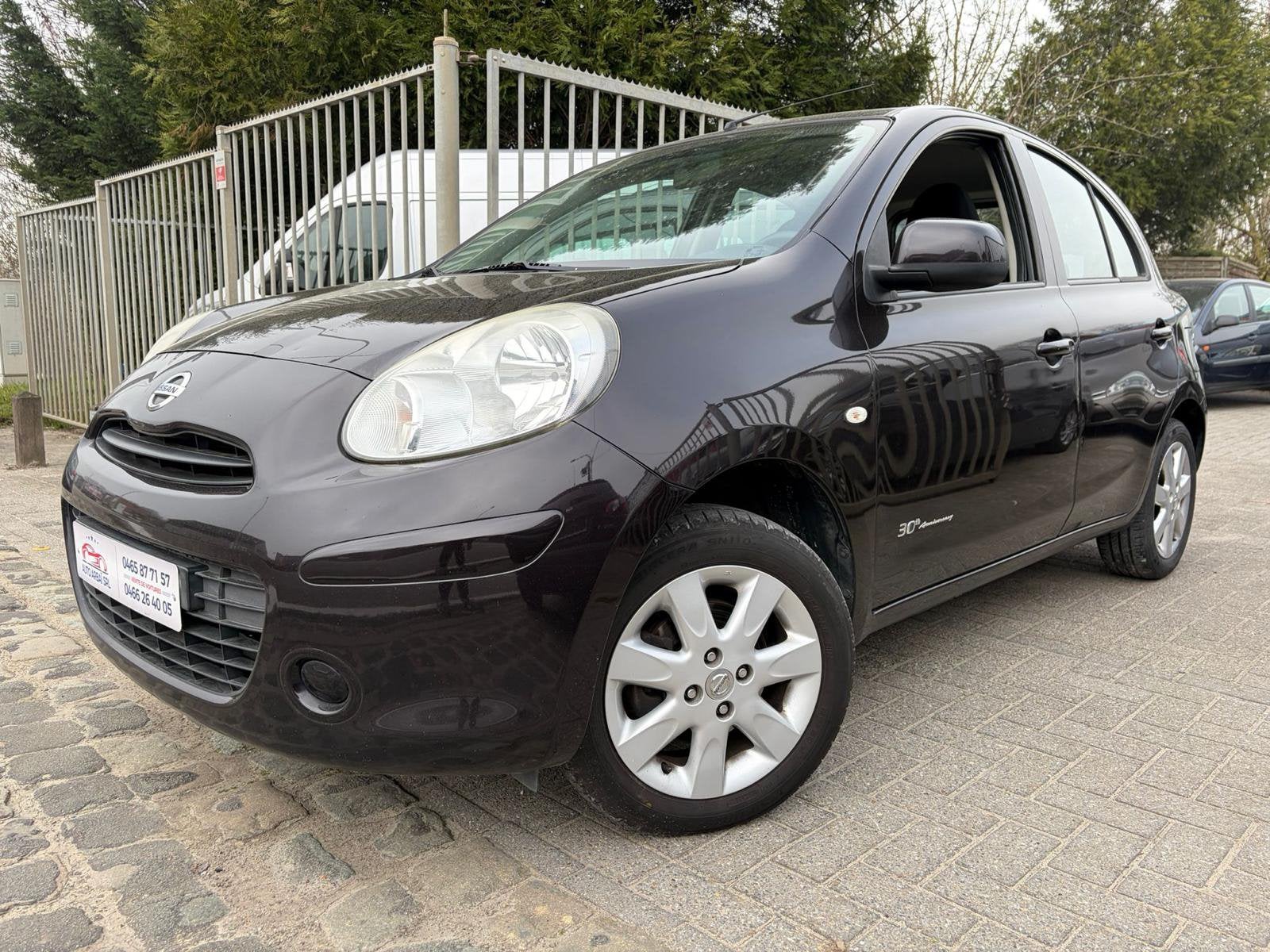 Nissan Micra Micra 1.2i 30th Anniversary, Euro 5, Achat, Boîte manuelle, Noir