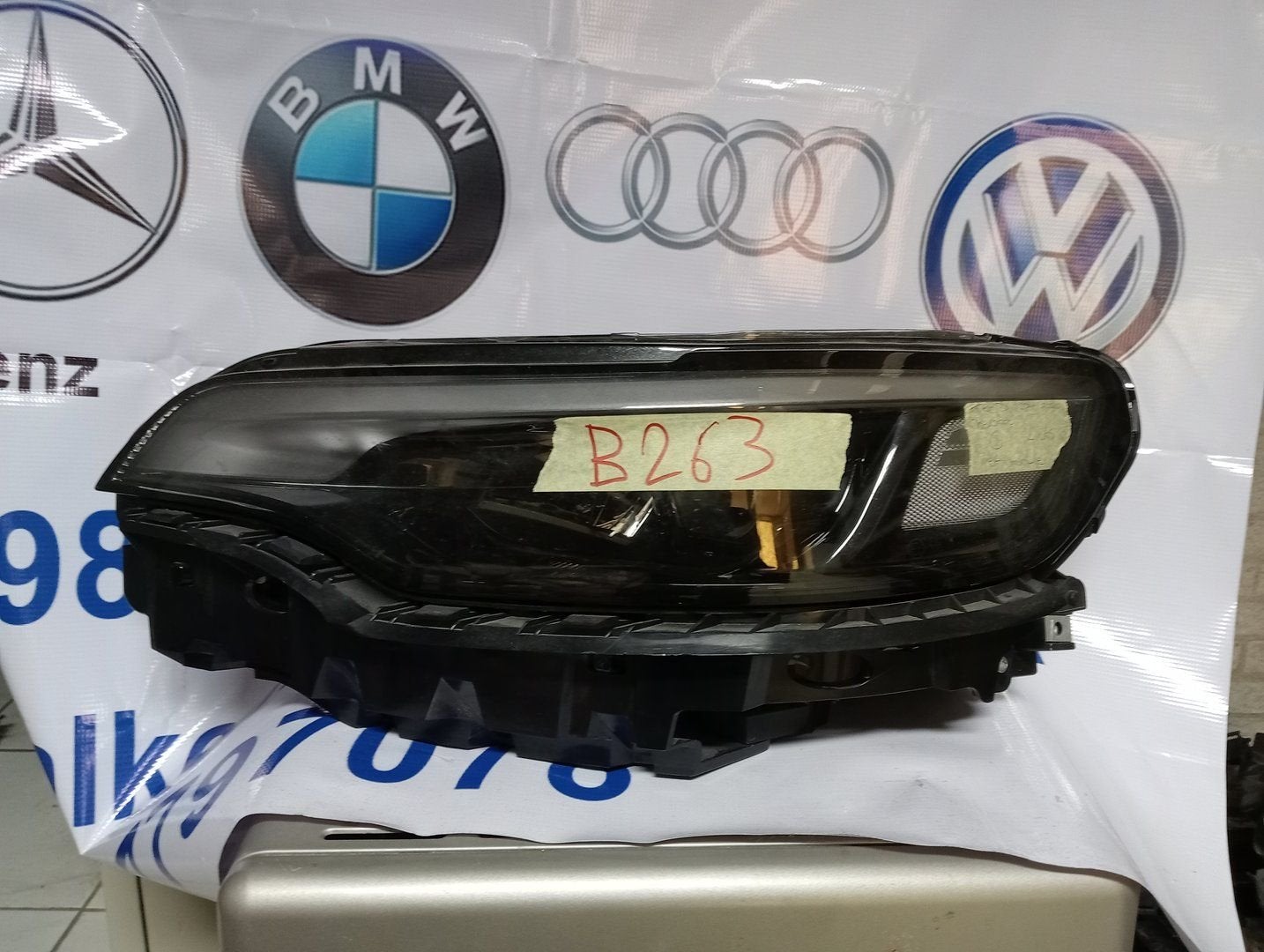 Jeep Cherokee koplamp links compleet p68275949ag, Jeep, -, Utilisé, -