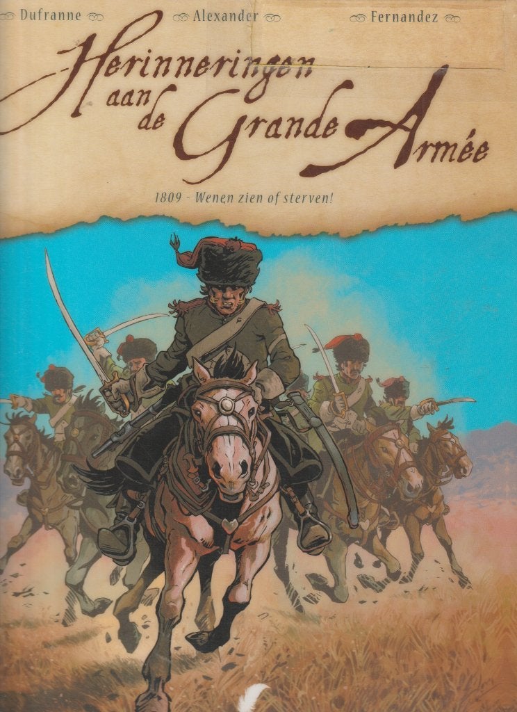 Strip - Herinneringen aan de Grande Armée nr. 3., Envoi