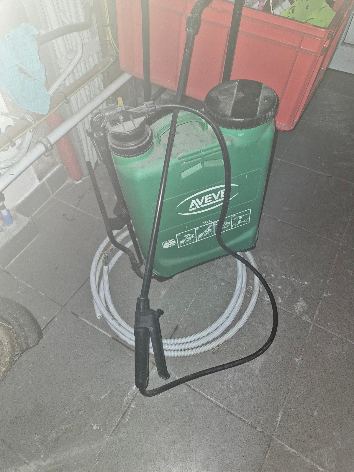 sproeier tuin/onkruid ed., Tuin en Terras, Ophalen, Gebruikt, Onkruidbestrijding