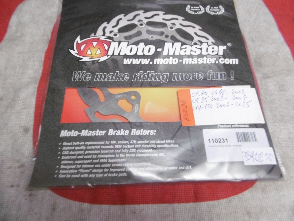 Moto master remschijf Honda CR80/85 CRF150, Motos, Enlèvement, Neuf