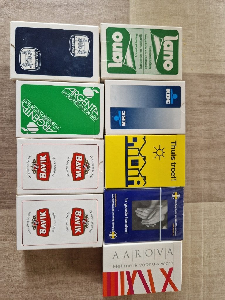 9 nieuwe kaartspellen voor 8 euro., Verzamelen, Ophalen, Nieuw