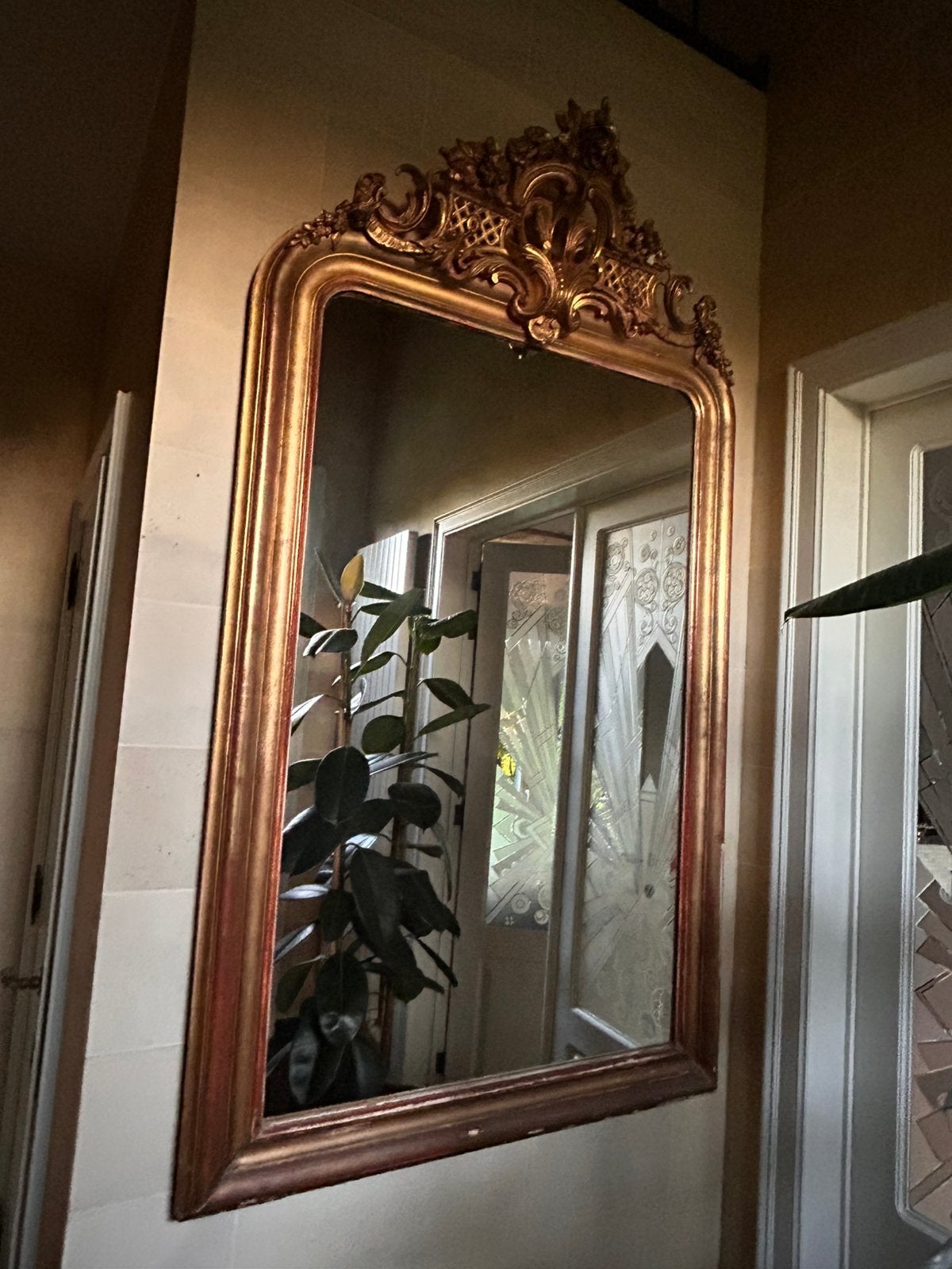 Miroir Louis Philippe, Enlèvement, Rectangulaire, 150 à 200 cm, 150 à 200 cm