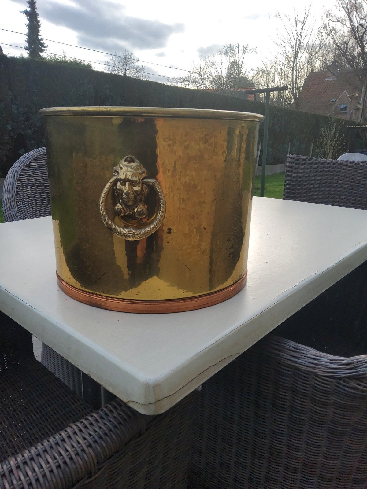 koperen ketel, Ophalen