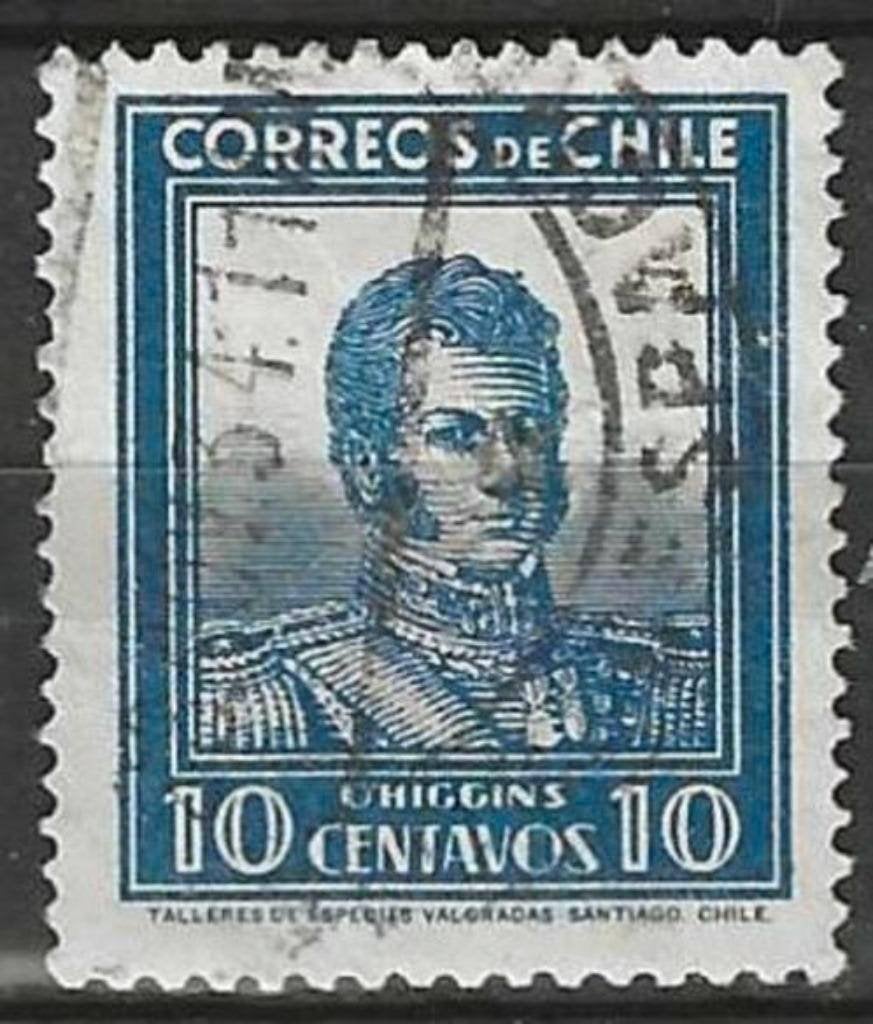 Chili 1931/1932 - Yvert 151 - Bernardo O'Higgins (ST), Envoi, Affranchi