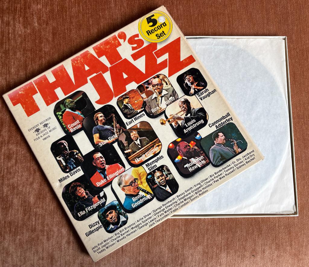 That's Jazz, coffret de 5 vinyles, Avec pochette intérieure, 12 pouces, Enlèvement, Utilisé