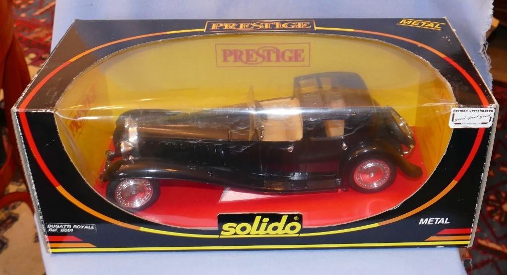 Vente de stock Solido 1/18 : Bugatti Royale, Hobby & Loisirs créatifs, Envoi, Neuf, Voiture, Solido
