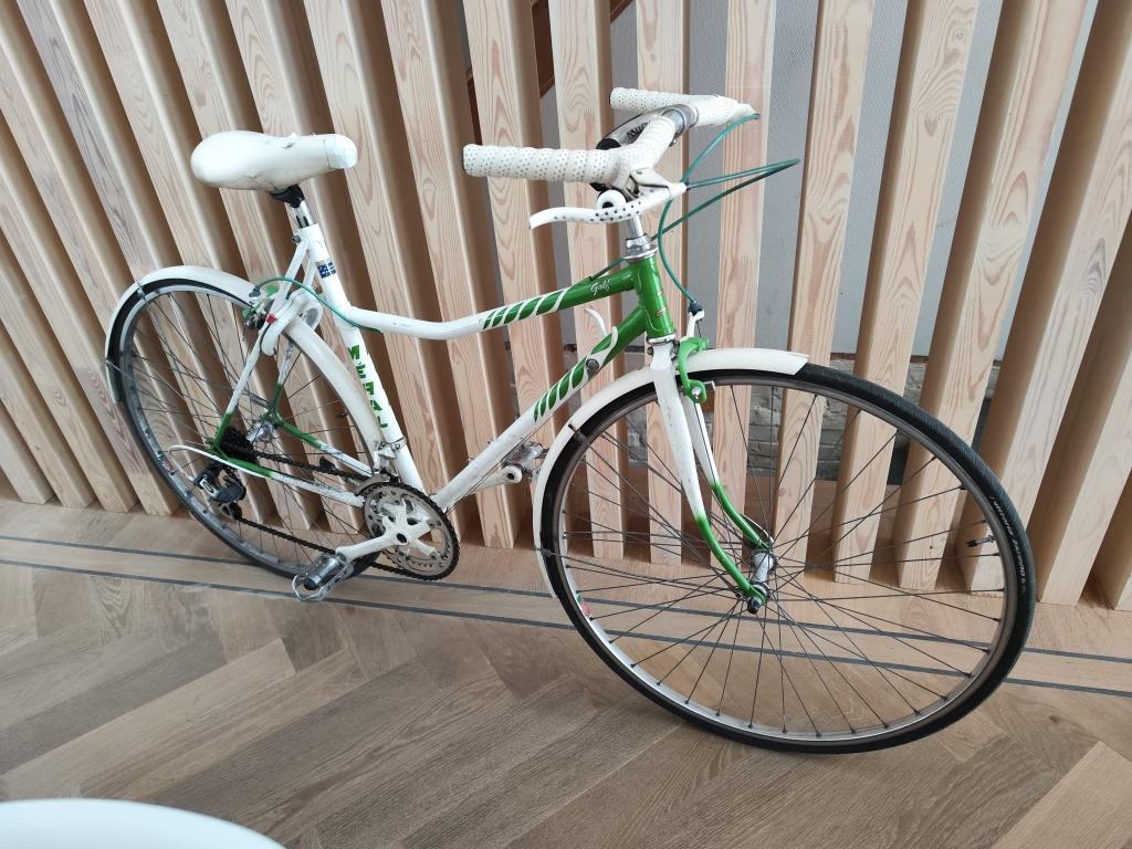 Retro Fiets Meral, Fietsen en Brommers, 28 inch, Gebruikt, 10 tot 15 versnellingen, Velgrem