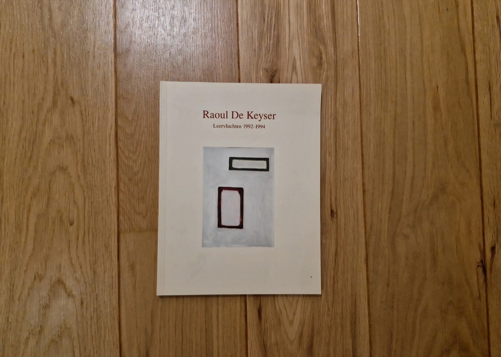 Raoul De Keyser / Leervluchten, Boeken, Kunst en Cultuur | Beeldend, Zo goed als nieuw, Schilder- en Tekenkunst, Ophalen of Verzenden