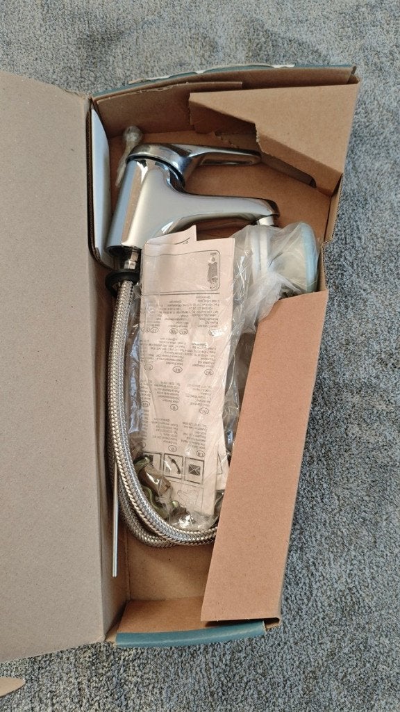 Wastafelkraan Ideal Standard met trekafvoer -Nieuw-, Enlèvement ou Envoi, Neuf, Chrome, Lavabo