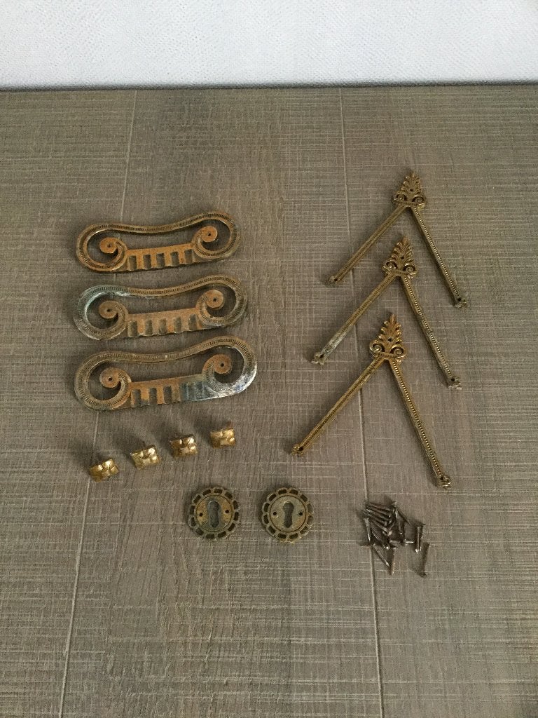 Zeer oud kastbeslag, Antiek en Kunst, Ophalen of Verzenden