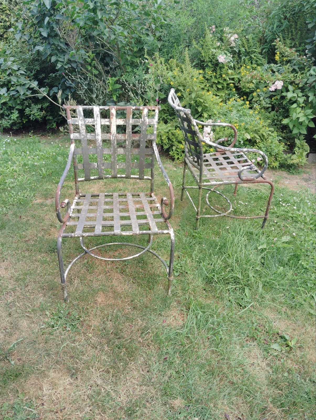Chaise fer forgé, Jardin & Terrasse
