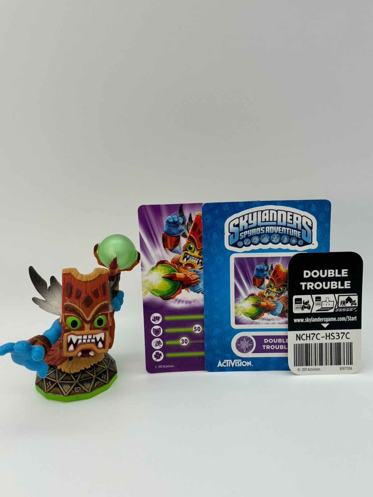 Skylanders Spyro’s Adventure Double Trouble + sticker+ kaart, Verzenden, Zo goed als nieuw