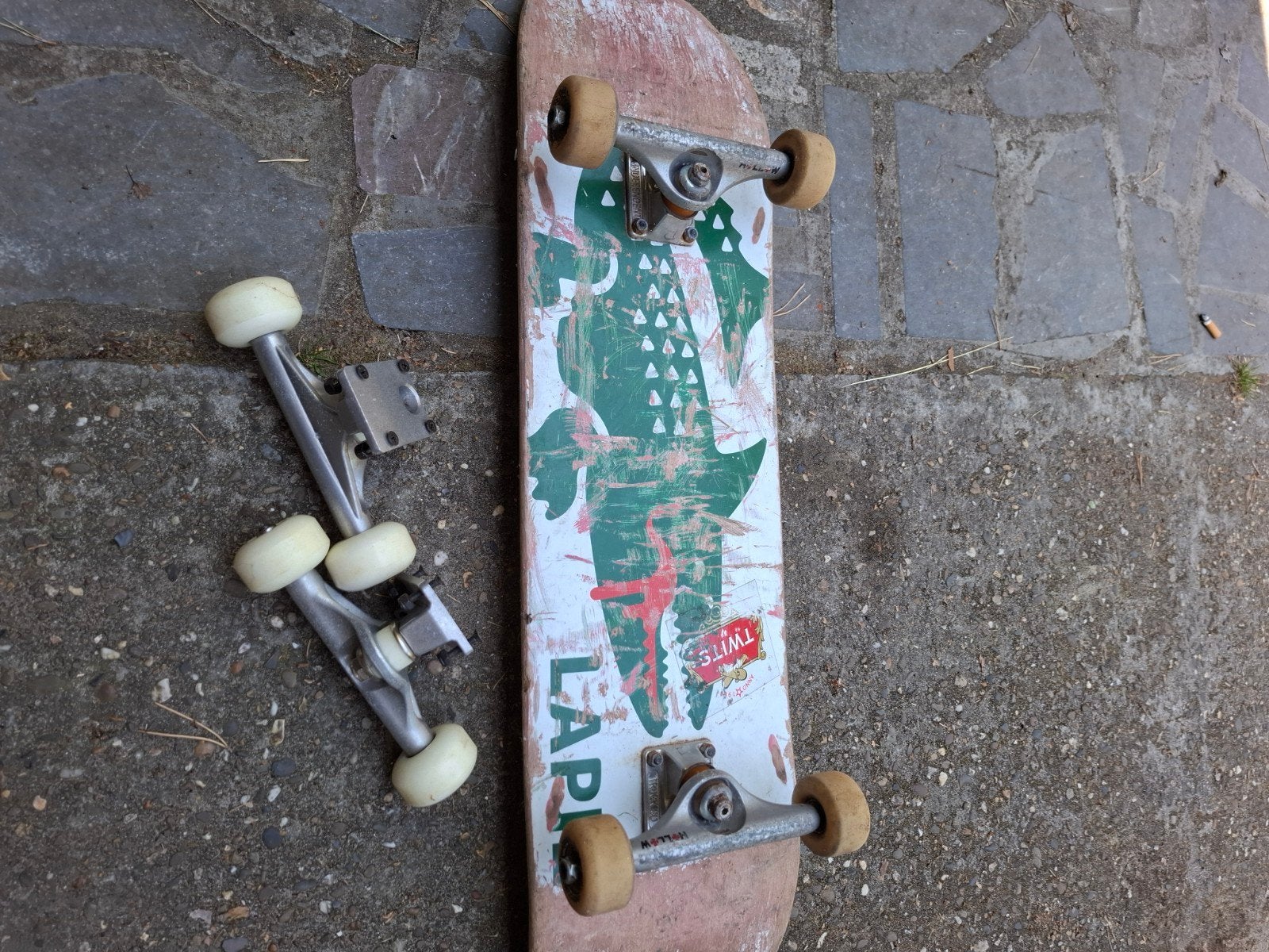 Skateboard, Ophalen, Skateboard